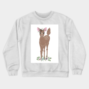 Charming Deer Crewneck Sweatshirt